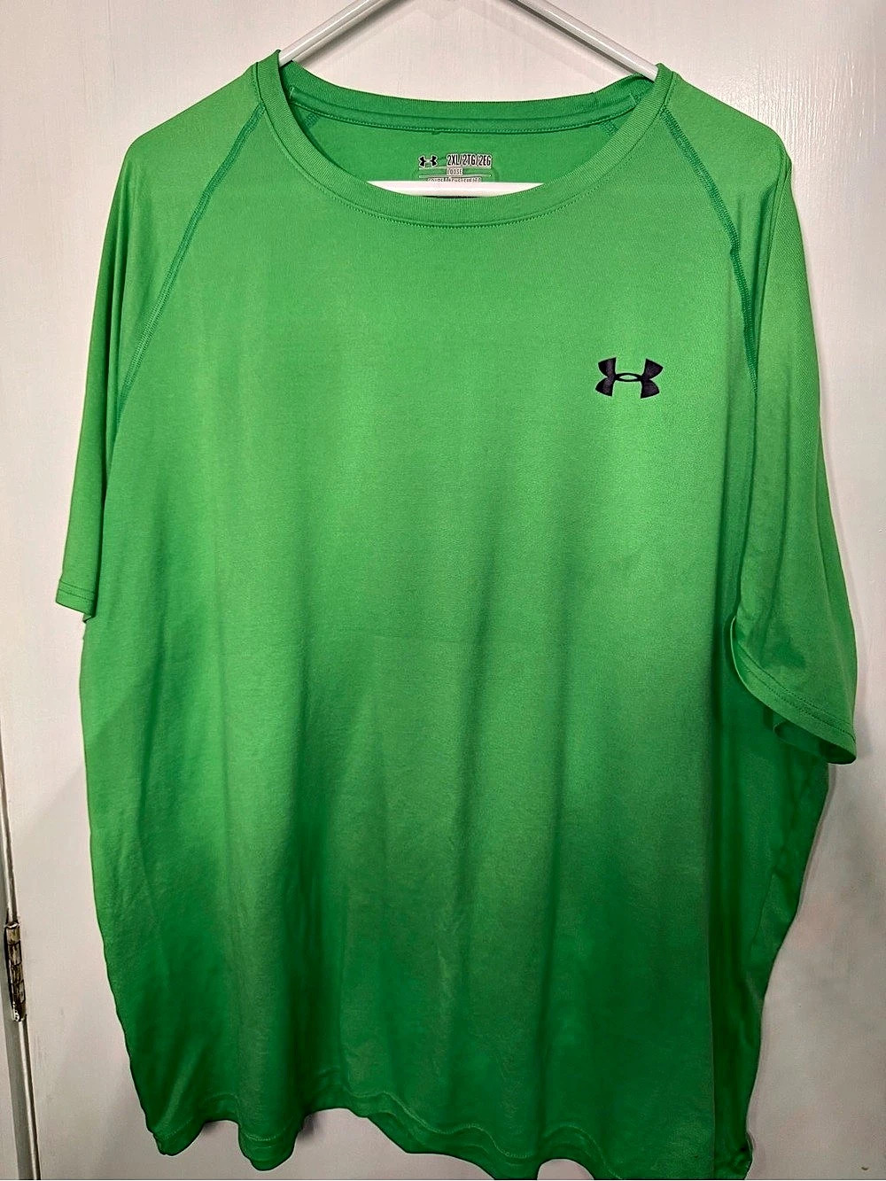 Under Armour HeatGear Loose Fit Short Sleeve T-Shirt Men's Green 2XL T-Shirt